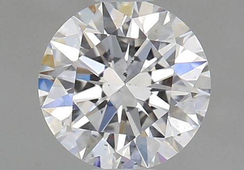 0.56 carat E-SI1 Excellent cut Natūralus Round Deimantas (1)