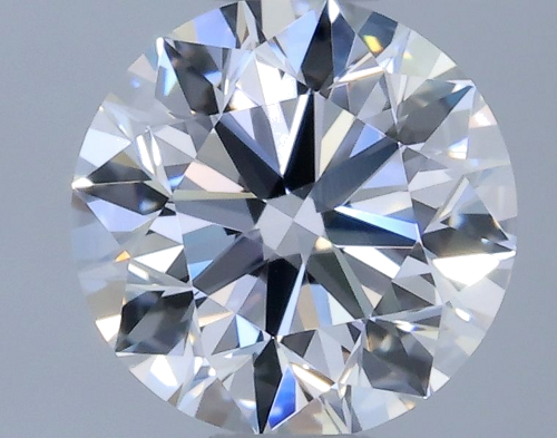 0.56 carat D-VVS1 Excellent cut Natūralus Round Deimantas (1)