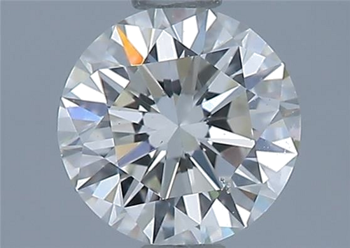 0.66 carat I-SI1 Very Good cut Natūralus Round Deimantas (1)