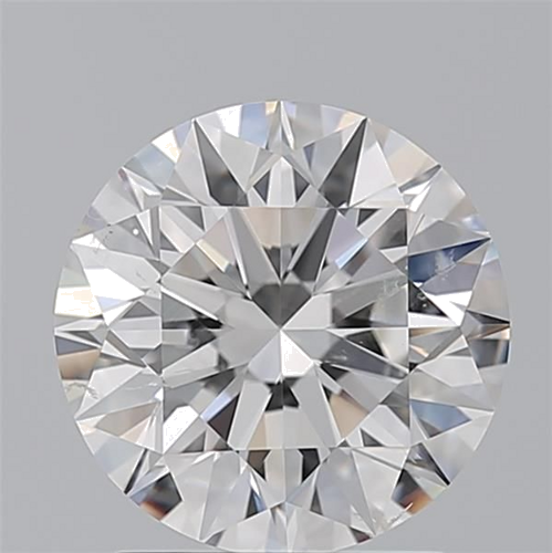 2.01 carat H-SI2 Excellent cut Natūralus Round Deimantas (1)