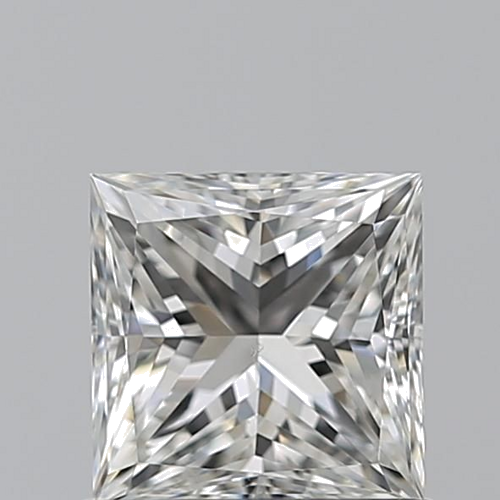 1.0 carat G-VS2 Natūralus Princess Deimantas (1)