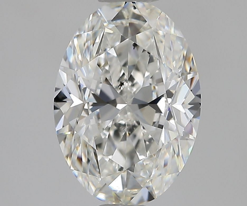 1.7 carat G-SI1 Natūralus Oval Deimantas (1)