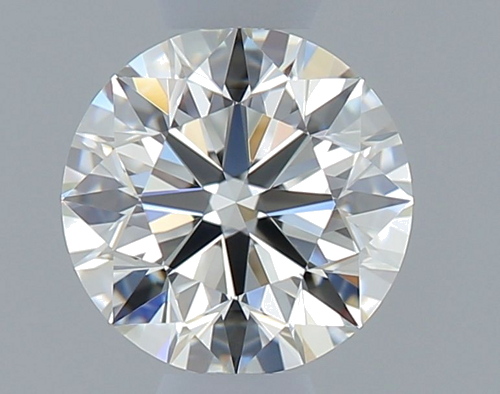 0.5 carat J-VVS2 Excellent cut Natūralus Round Deimantas (1)