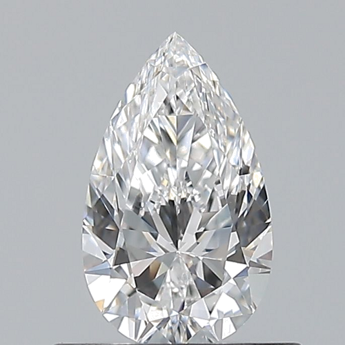 0.53 carat E-VS2 Natūralus Pear Deimantas (1)