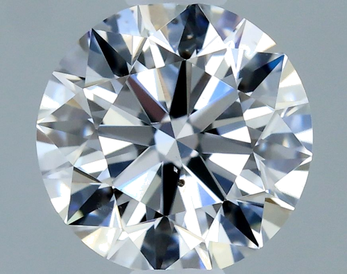 0.57 carat E-SI1 Excellent cut Natūralus Round Deimantas (1)