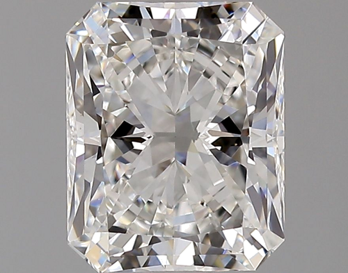 1.7 carat F-VVS2 Natūralus Radiant Deimantas (1)