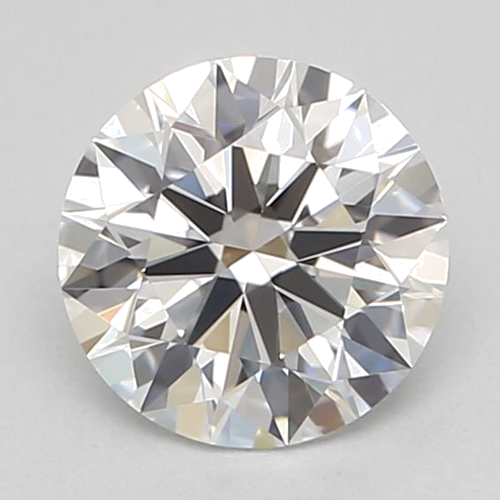 0.5 carat F-VVS1 Excellent cut Natūralus Round Deimantas (1)