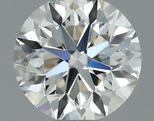 0.5 carat J-VVS2 Very Good cut Natūralus Round Deimantas (1)