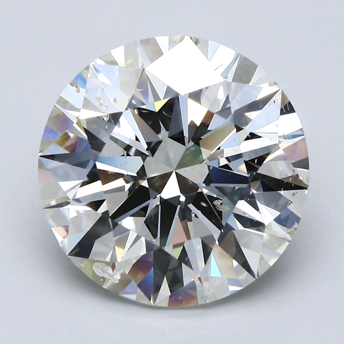 8.03 carat J-SI2 Excellent cut Natūralus Round Deimantas (1)