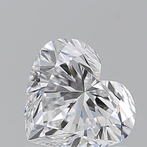 1.01 carat D-VVS2 Natūralus Heart Deimantas (1)