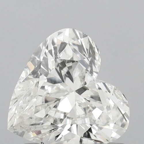 0.9 carat I-SI2 Natūralus Heart Deimantas (1)