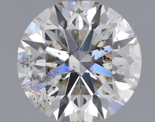 0.56 carat J-SI2 Excellent cut Natūralus Round Deimantas (1)