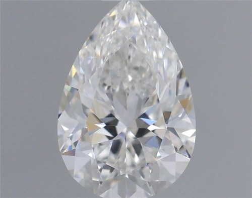 0.51 carat G-VVS2 Natūralus Pear Deimantas (1)