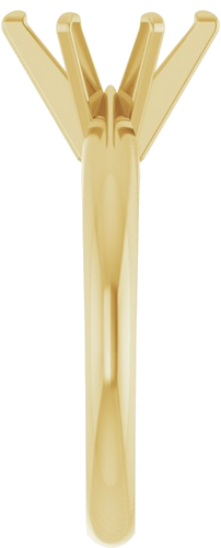 Sužadėtuvių Žiedas „Solitaire“ 14k yellow gold Oval 9mm x 7mm (4)