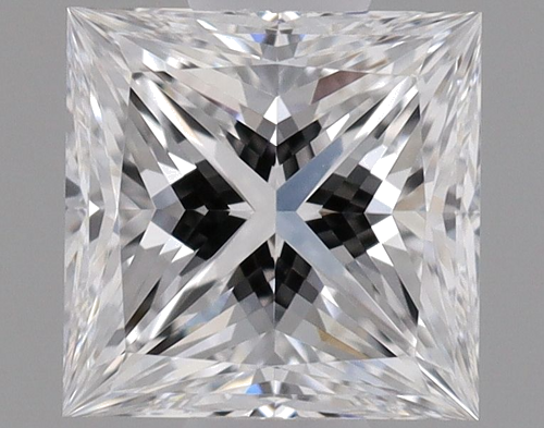 0.6 carat D-VS1 Natūralus Princess Deimantas (1)