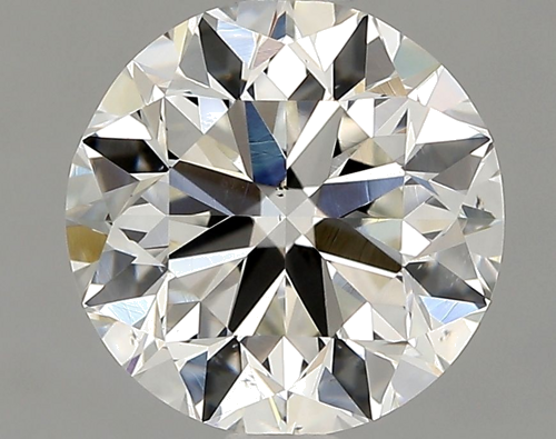 2.01 carat H-SI1 Very Good cut Natūralus Round Deimantas (1)