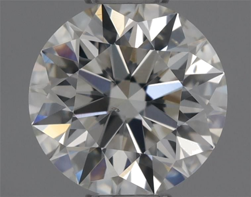 0.44 carat I-SI2 Excellent cut Natūralus Round Deimantas (1)