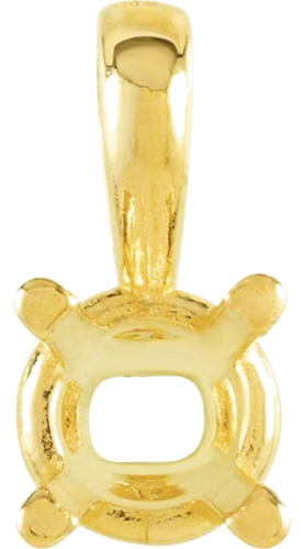 Pakabukas „Youth Birthstone“ 14k yellow gold Round 4mm (1)