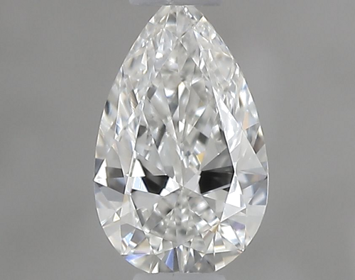 0.3 carat F-VVS2 Natūralus Pear Deimantas (1)