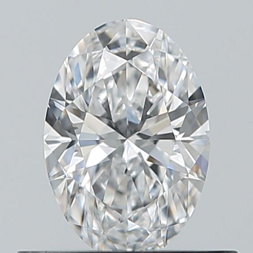 0.5 carat D-VVS1 Natūralus Oval Deimantas (1)