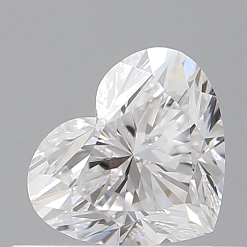 0.5 carat D-VVS1 Natūralus Heart Deimantas (1)