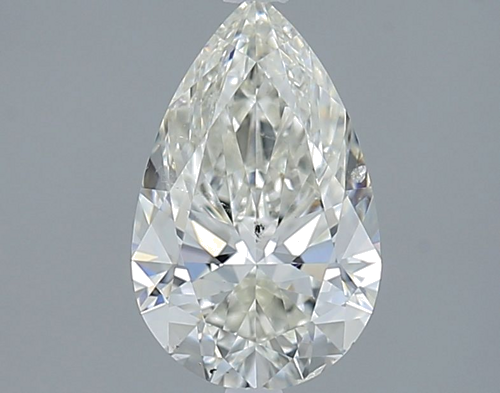 1.5 carat I-SI2 Natūralus Pear Deimantas (1)