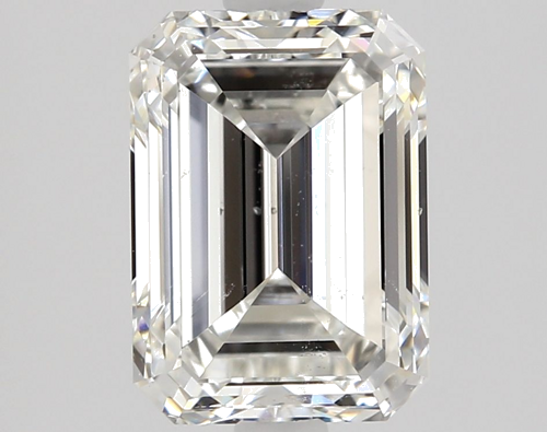 1.7 carat F-SI1 Natūralus Emerald Deimantas (1)