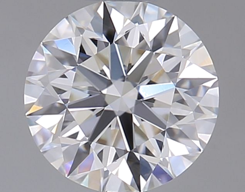 0.65 carat F-VVS2 Excellent cut Natūralus Round Deimantas (1)