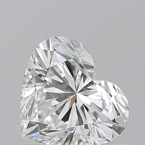 1.02 carat G-VVS1 Natūralus Heart Deimantas (1)