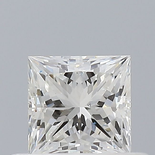 0.5 carat H-VS2 Natūralus Princess Deimantas (1)