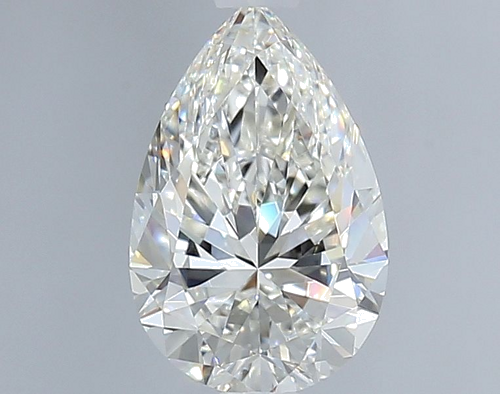 0.9 carat H-VVS1 Natūralus Pear Deimantas (1)