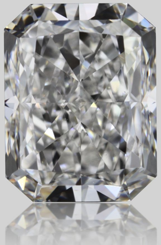 1.01 carat F-VS1 Natūralus Radiant Deimantas (1)