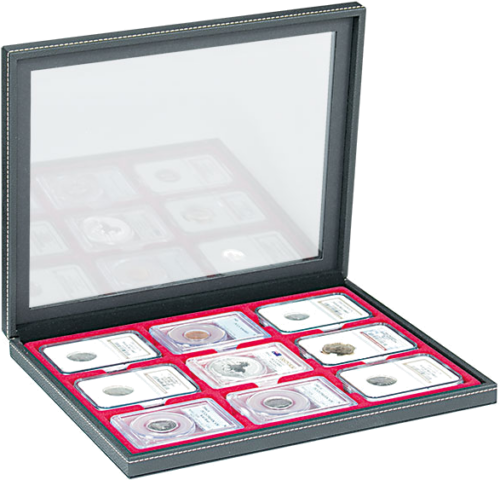 Бокс для сертифицированных монет в SLAB капсулах (1)