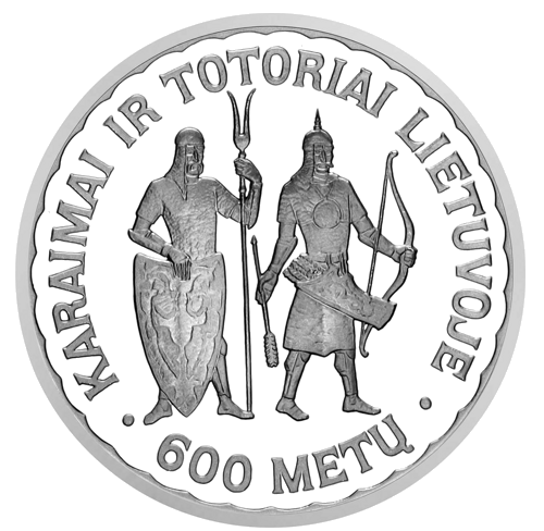 50 Litas Tatars 1997 Lithuania Silver Coin (1)