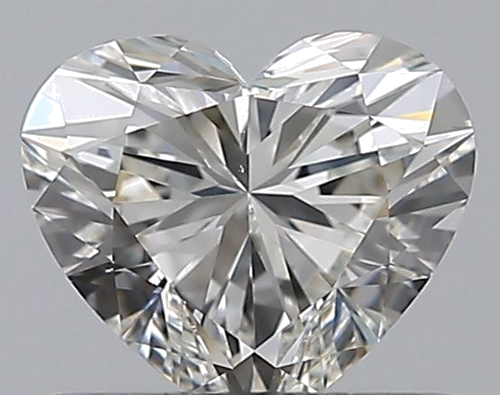 0.55 carat H-VS2 Natūralus Heart Deimantas (1)