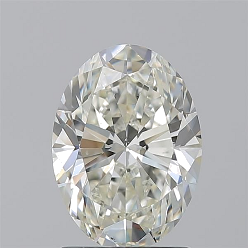 1.7 carat K-VS2 Natūralus Oval Deimantas (1)