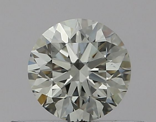 0.33 carat G-VVS1 Excellent cut Natūralus Round Deimantas (1)