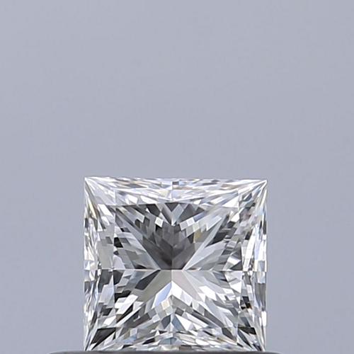 0.42 carat D-VVS2 Natūralus Princess Deimantas (1)