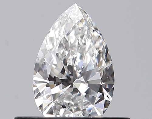 0.4 carat E-VS1 Natūralus Pear Deimantas (1)