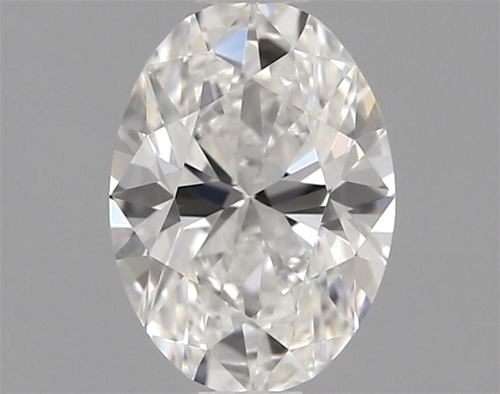 0.71 carat F-VVS2 Natūralus Oval Deimantas (1)