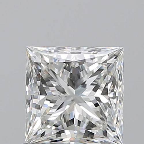 1.05 carat H-SI1 Natūralus Princess Deimantas (1)