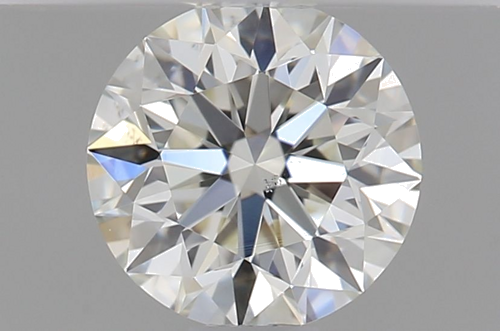 0.58 carat J-SI1 Excellent cut Natūralus Round Deimantas (1)