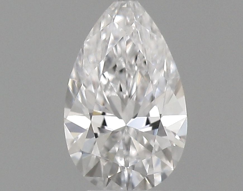 0.23 carat D-VVS2 Natūralus Pear Deimantas (1)