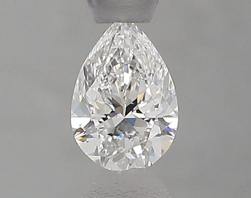 0.4 carat E-VS1 Natūralus Pear Deimantas (1)