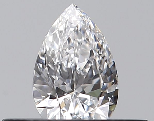 0.24 carat D-VVS1 Natūralus Pear Deimantas (1)
