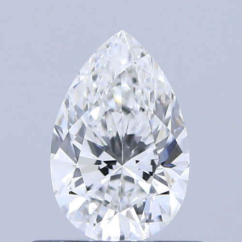 0.5 carat E-VS1 Natūralus Pear Deimantas (1)