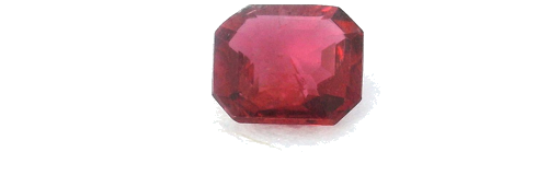 0.57 carat RED STEP cut Octagonal Spinel (1)