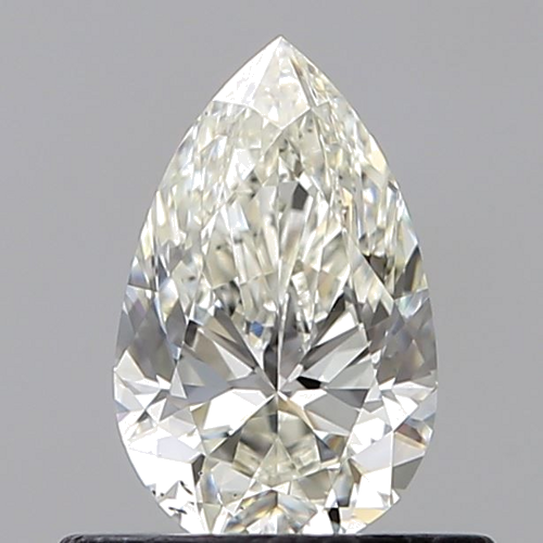 0.53 carat J-SI1 Natūralus Pear Deimantas (1)
