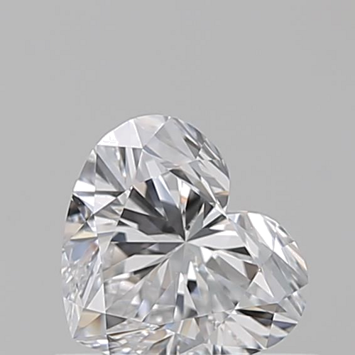 0.51 carat D-VS2 Natūralus Heart Deimantas (1)