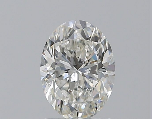1.51 carat H-SI1 Natūralus Oval Deimantas (1)